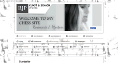 Desktop Screenshot of kunstundschach-rjp.com
