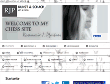 Tablet Screenshot of kunstundschach-rjp.com